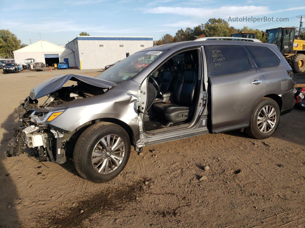 2020 Nissan Pathfinder Sl Gray vin: 5N1DR2CM0LC591348