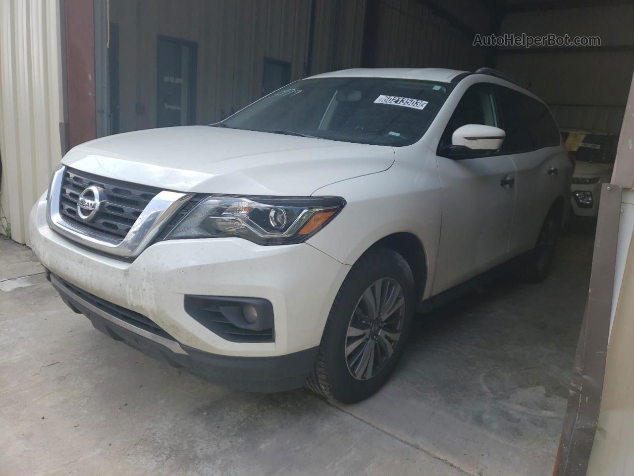 2020 Nissan Pathfinder Sl White vin: 5N1DR2CM0LC608617