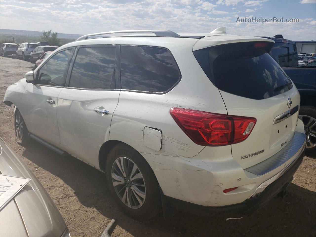 2020 Nissan Pathfinder Sl White vin: 5N1DR2CM0LC641326