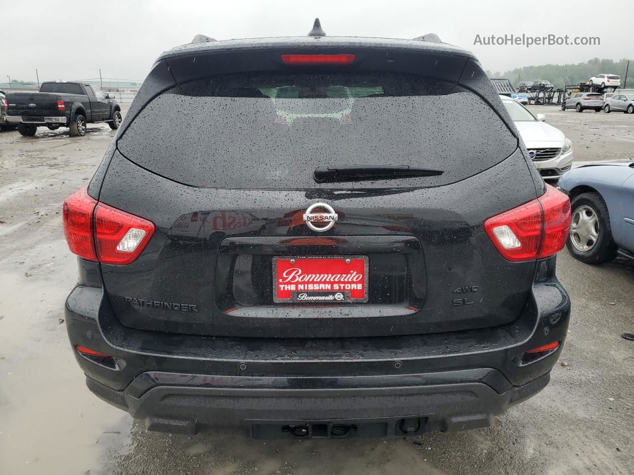 2020 Nissan Pathfinder Sl Black vin: 5N1DR2CM0LC646204