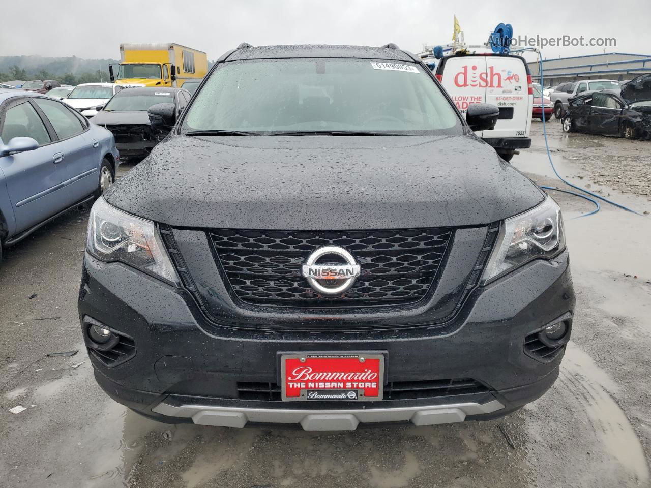 2020 Nissan Pathfinder Sl Black vin: 5N1DR2CM0LC646204