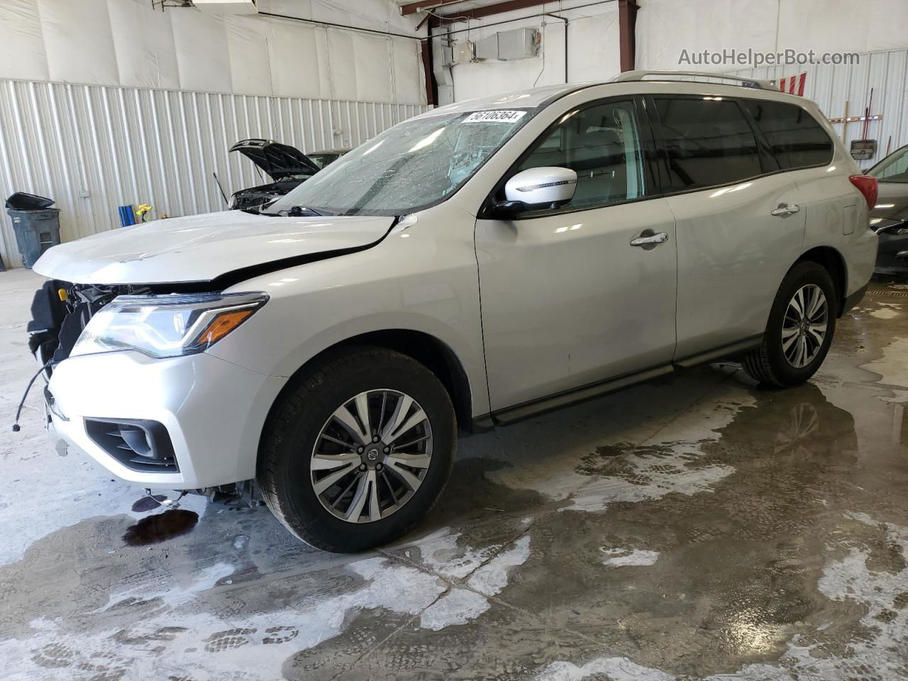 2020 Nissan Pathfinder Sl Silver vin: 5N1DR2CM2LC584613