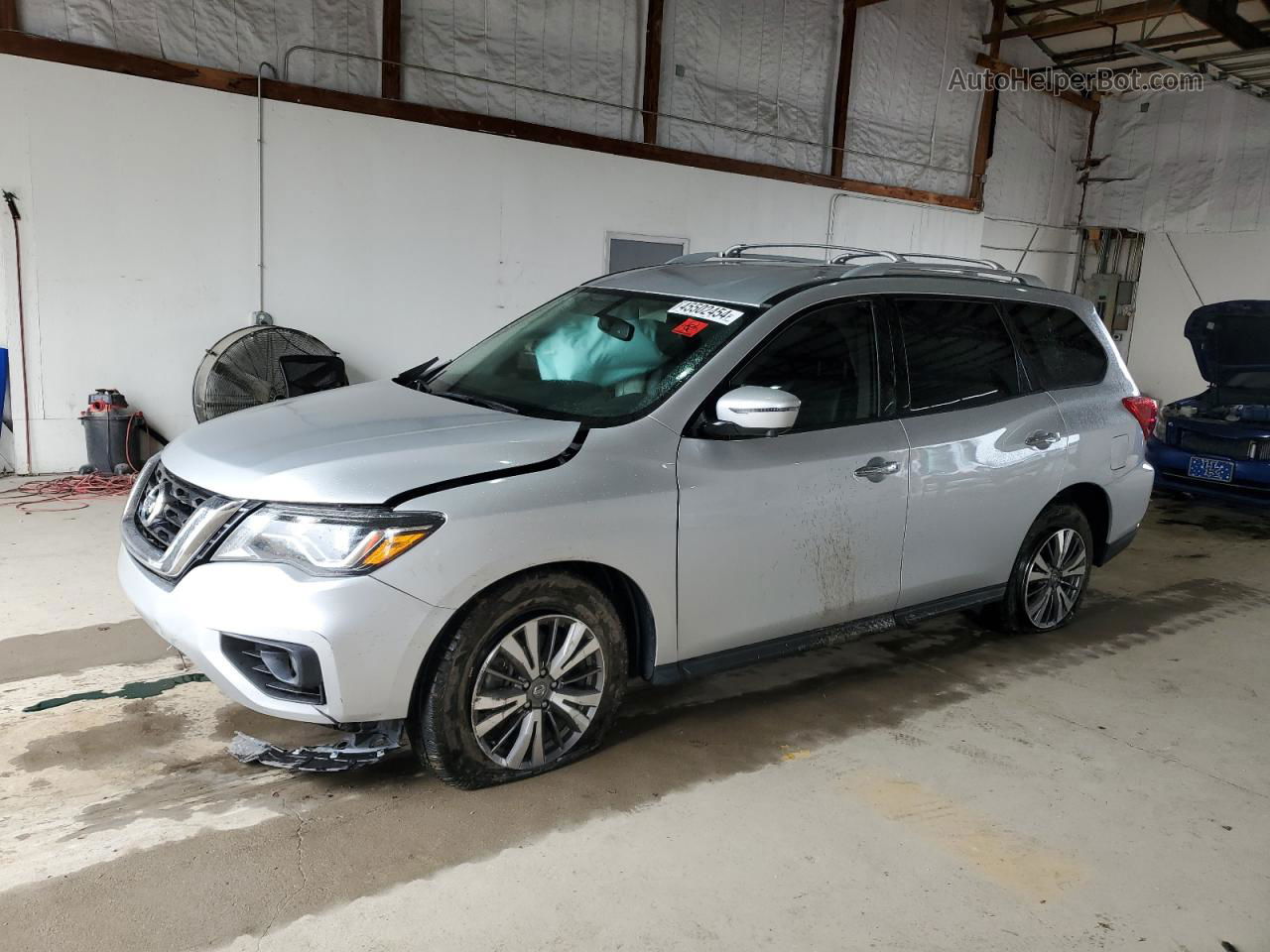 2020 Nissan Pathfinder Sl Silver vin: 5N1DR2CM3LC605632