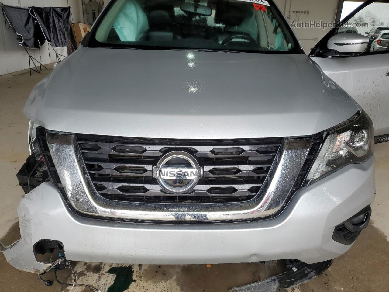 2020 Nissan Pathfinder Sl Silver vin: 5N1DR2CM3LC605632