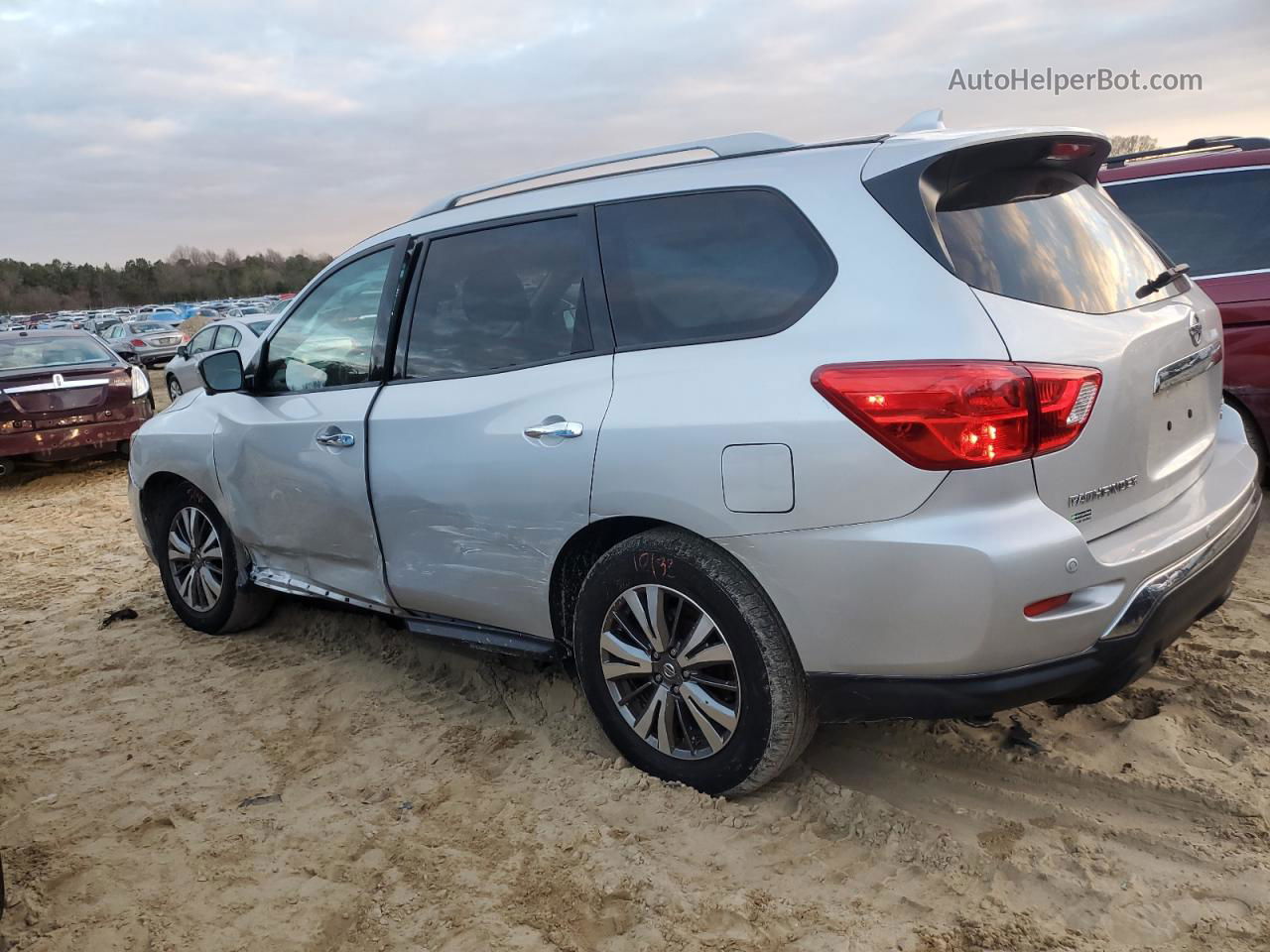 2020 Nissan Pathfinder Sl Silver vin: 5N1DR2CM6LC604796