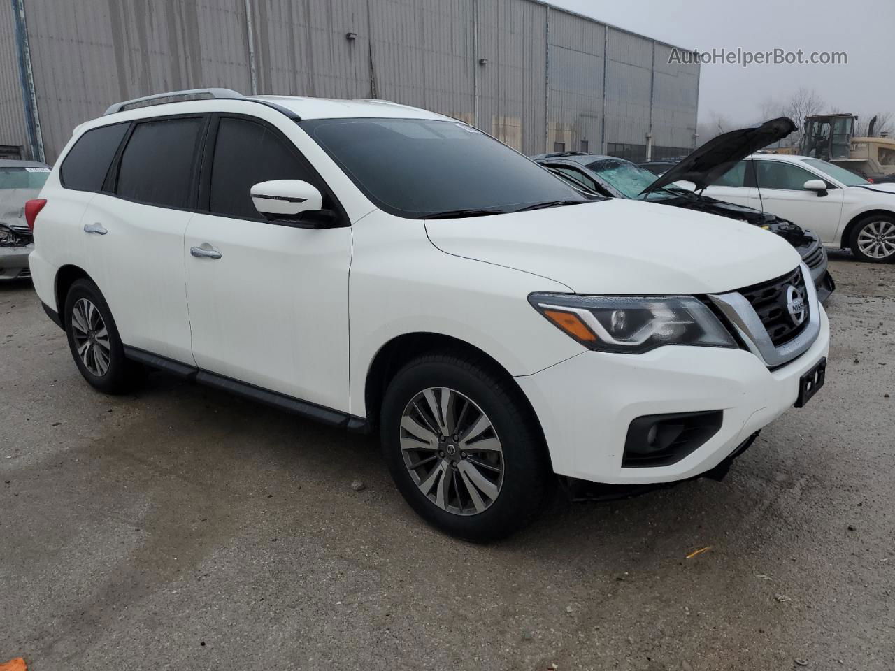 2020 Nissan Pathfinder Sl White vin: 5N1DR2CM7LC607285