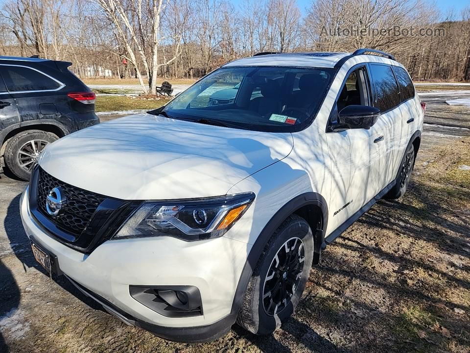 2020 Nissan Pathfinder Sl White vin: 5N1DR2CM7LC648029