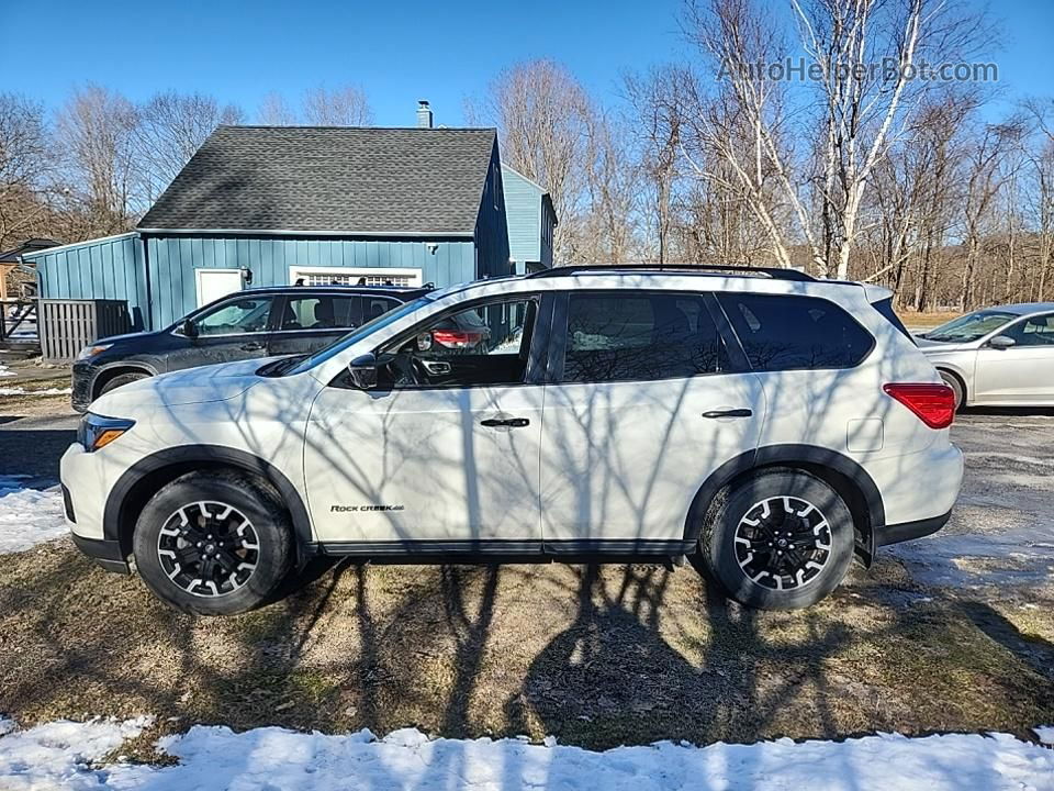 2020 Nissan Pathfinder Sl White vin: 5N1DR2CM7LC648029