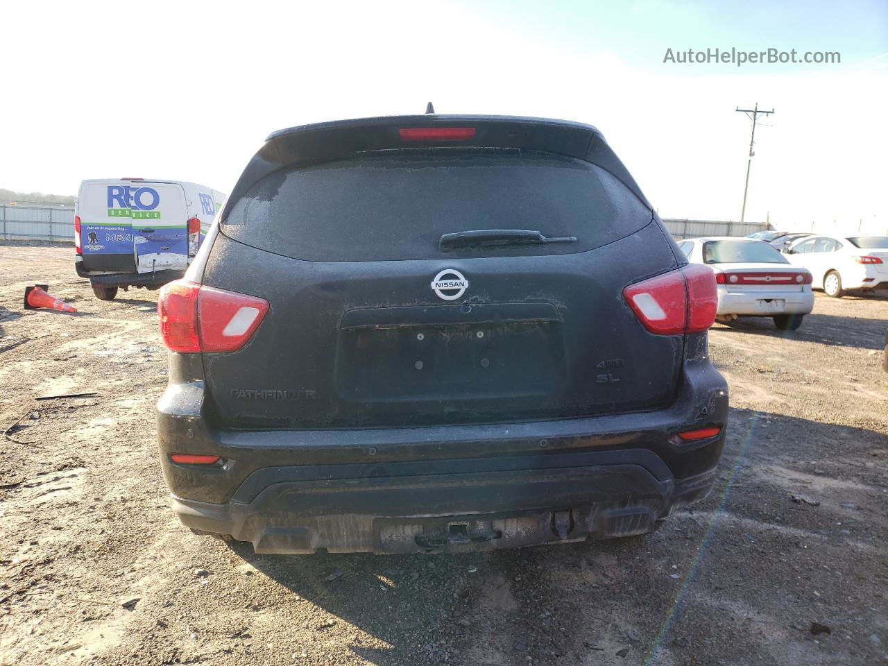 2020 Nissan Pathfinder Sl Black vin: 5N1DR2CM9LC645567