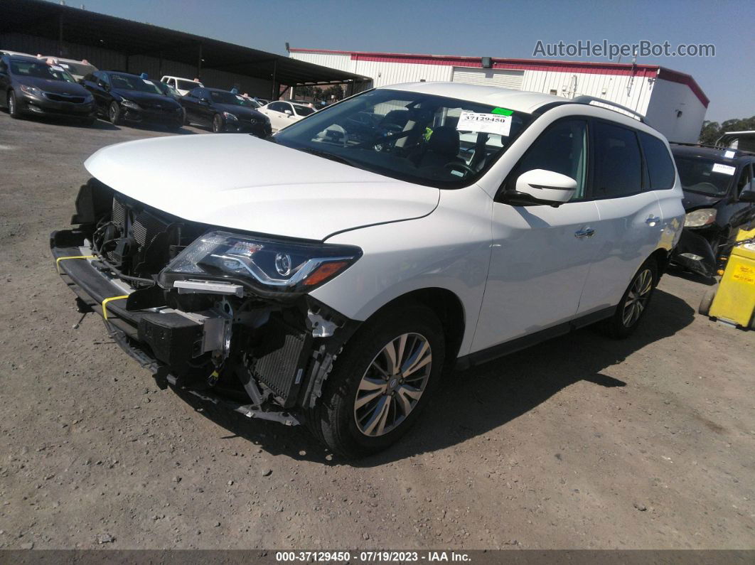 2020 Nissan Pathfinder Sl White vin: 5N1DR2CMXLC604252