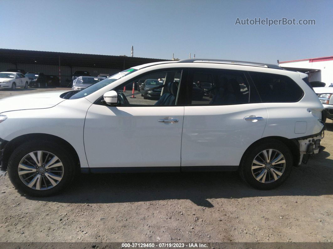 2020 Nissan Pathfinder Sl White vin: 5N1DR2CMXLC604252