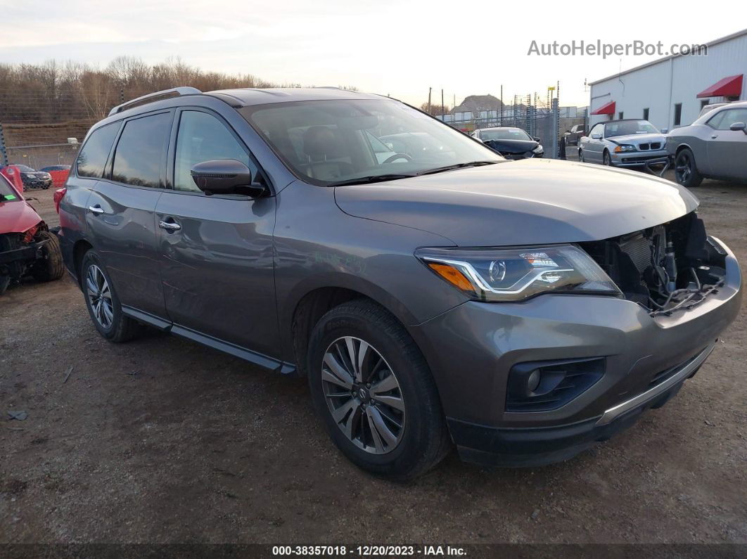 2020 Nissan Pathfinder Sl 2wd Gray vin: 5N1DR2CN0LC602115