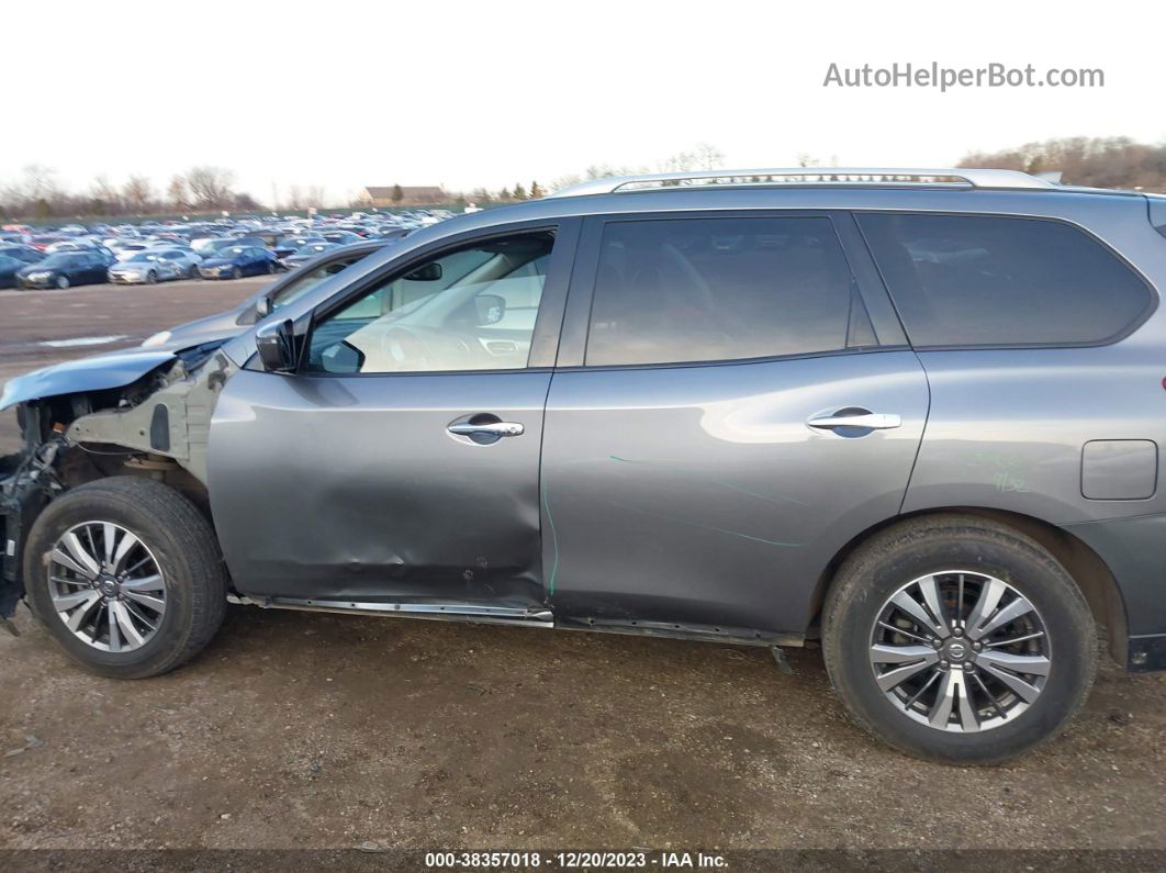 2020 Nissan Pathfinder Sl 2wd Gray vin: 5N1DR2CN0LC602115