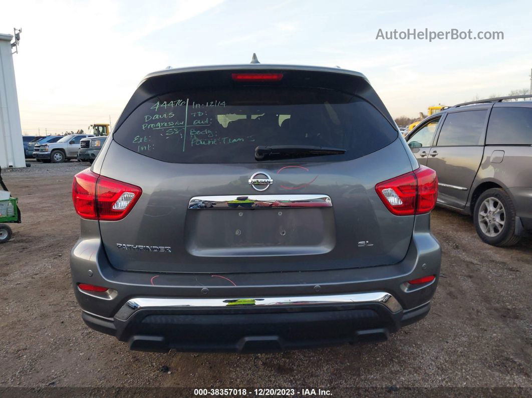 2020 Nissan Pathfinder Sl 2wd Gray vin: 5N1DR2CN0LC602115