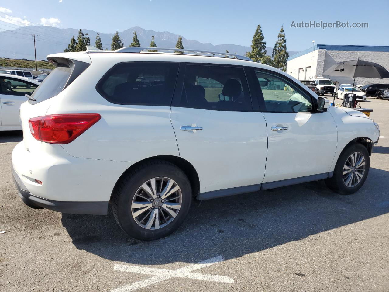 2020 Nissan Pathfinder Sl White vin: 5N1DR2CN3LC590977