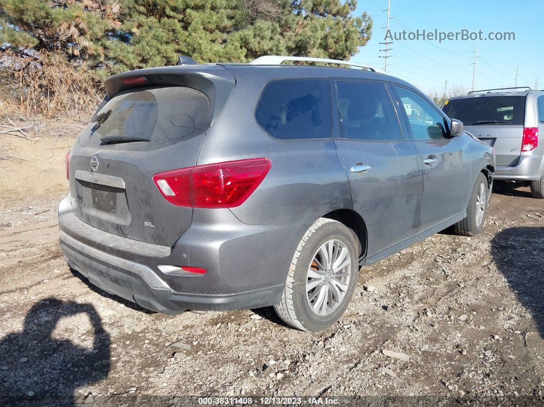 2020 Nissan Pathfinder Sl 2wd Gray vin: 5N1DR2CN3LC597203