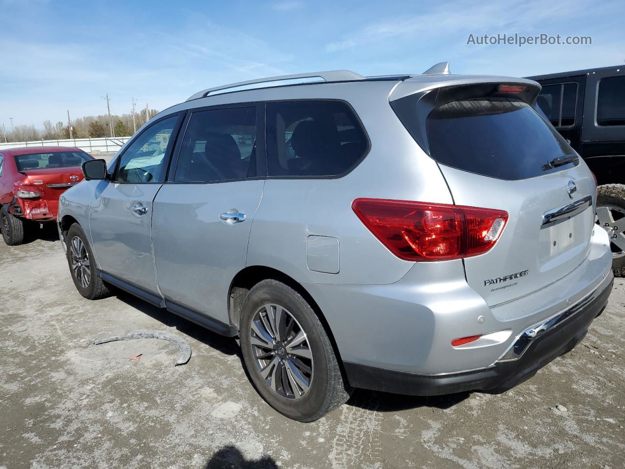 2020 Nissan Pathfinder Sl Silver vin: 5N1DR2CN3LC609124