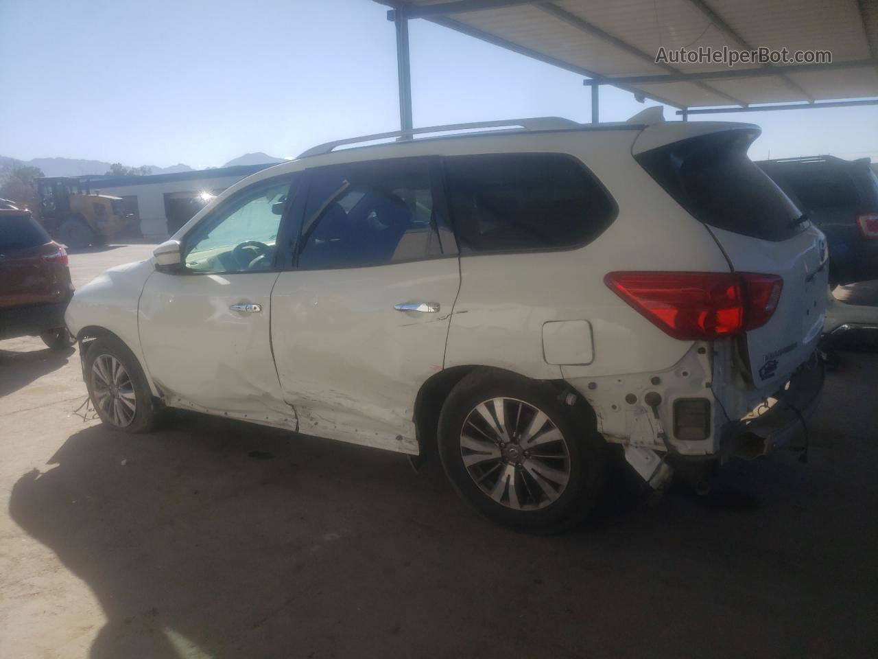 2020 Nissan Pathfinder Sl White vin: 5N1DR2CN4LC597825