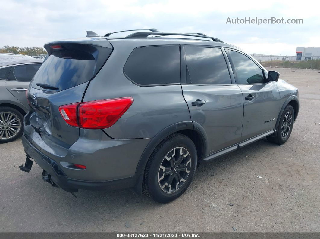 2020 Nissan Pathfinder Sl 2wd Gray vin: 5N1DR2CN5LC592973