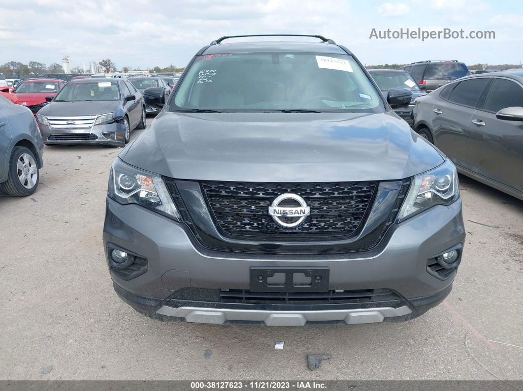 2020 Nissan Pathfinder Sl 2wd Gray vin: 5N1DR2CN5LC592973