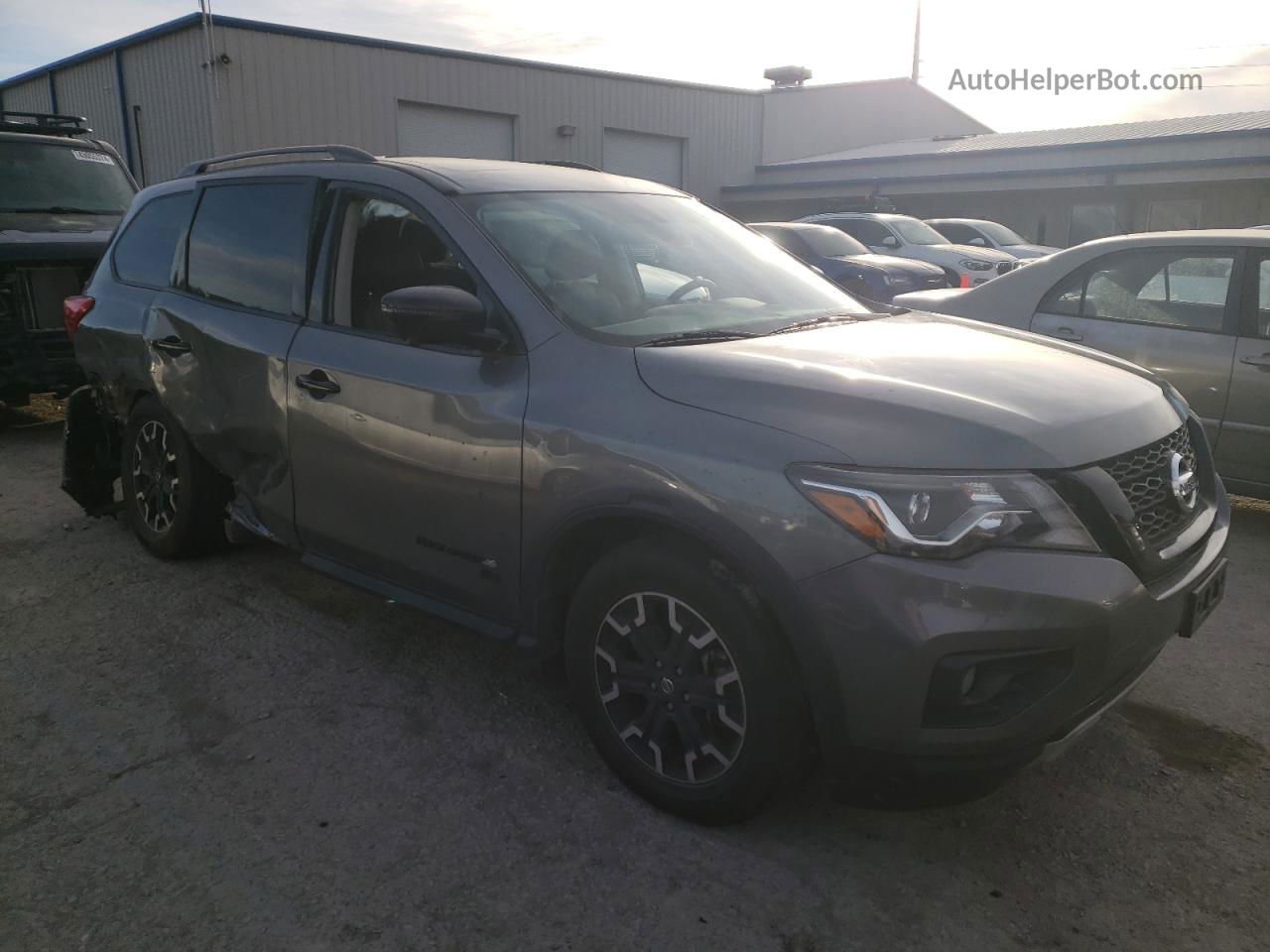 2020 Nissan Pathfinder Sl Gray vin: 5N1DR2CN5LC634929