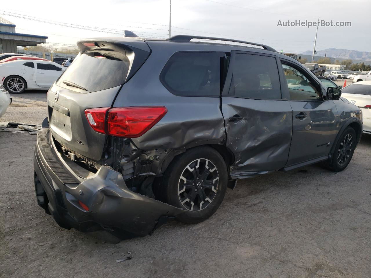 2020 Nissan Pathfinder Sl Gray vin: 5N1DR2CN5LC634929