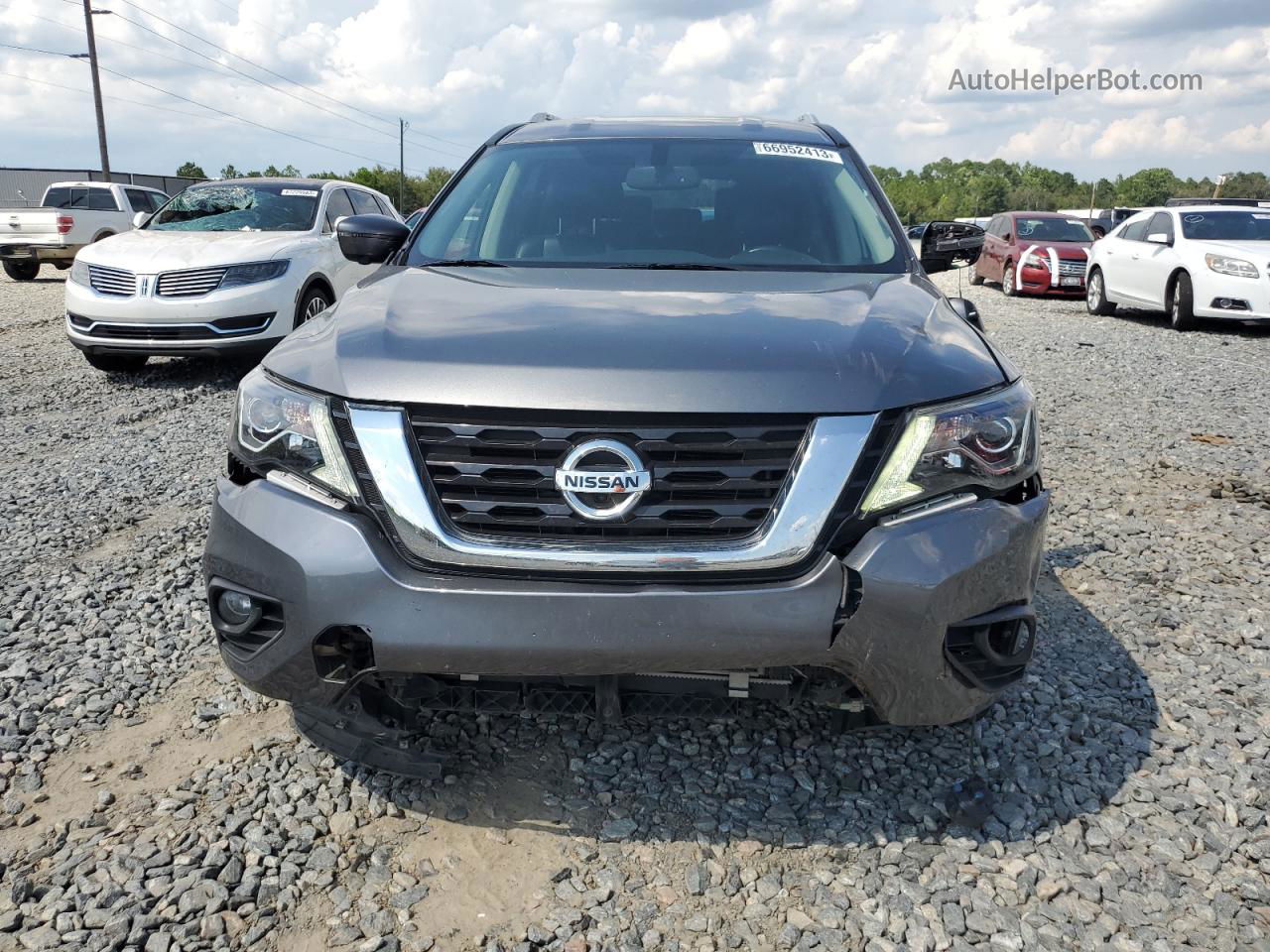 2020 Nissan Pathfinder Sl Gray vin: 5N1DR2CN6LC579441