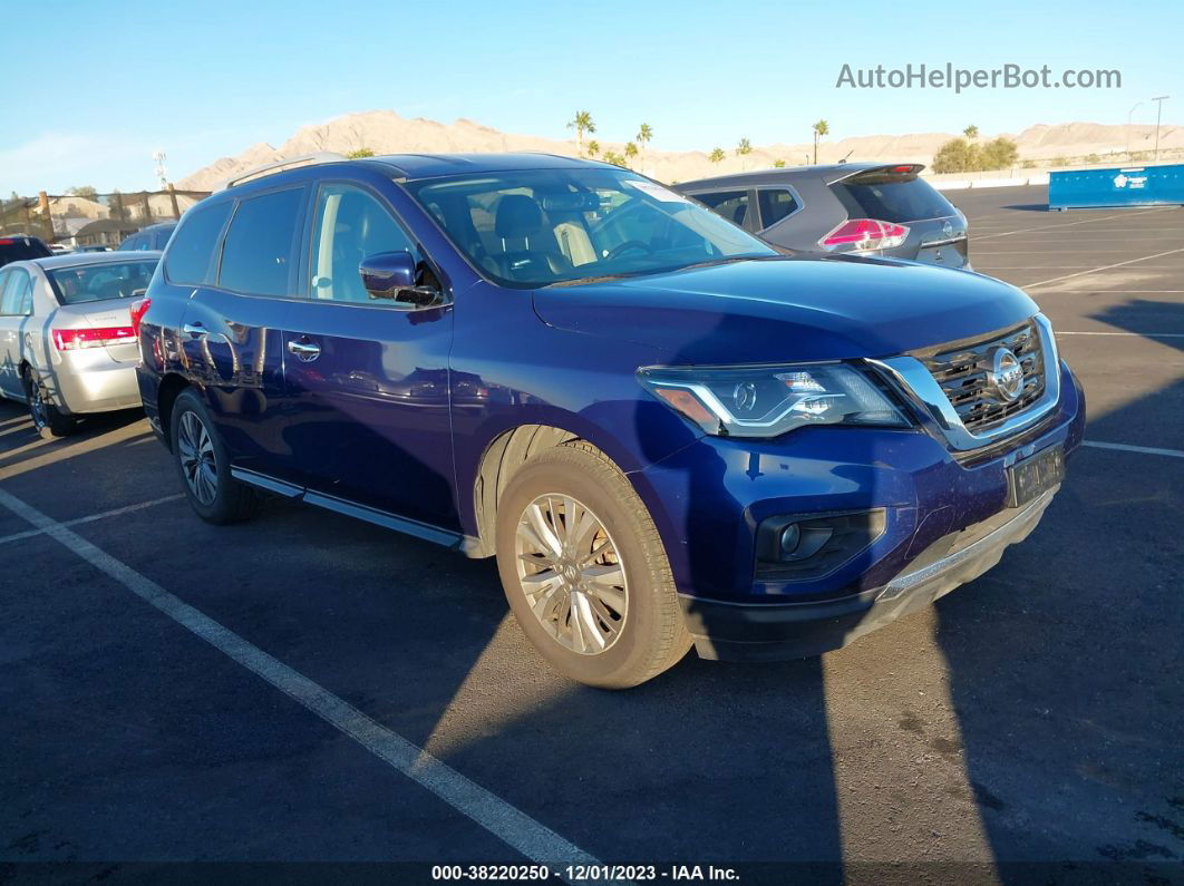 2020 Nissan Pathfinder Sl 2wd Blue vin: 5N1DR2CN7LC580694