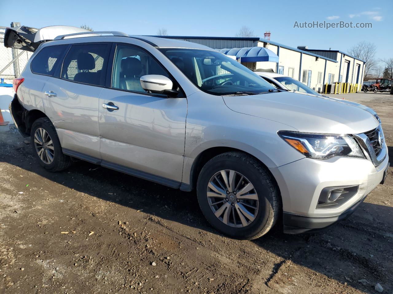 2020 Nissan Pathfinder Sl Silver vin: 5N1DR2CN7LC585586