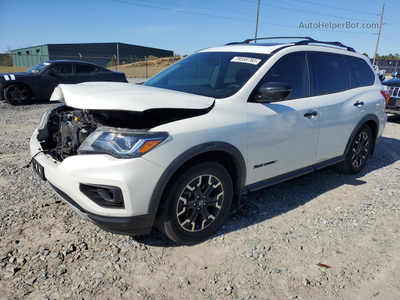 2020 Nissan Pathfinder Sl Белый vin: 5N1DR2CNXLC622050