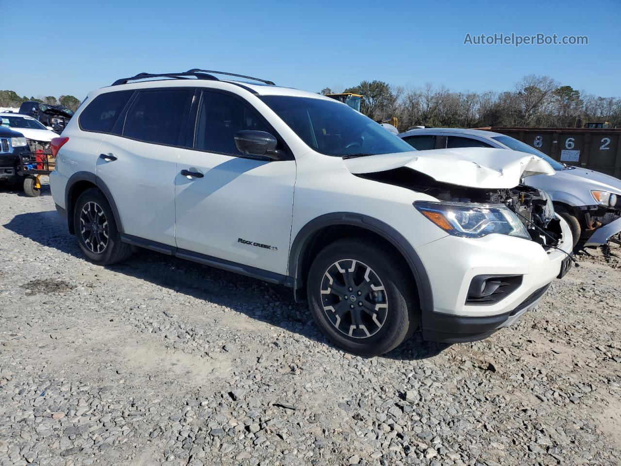 2020 Nissan Pathfinder Sl Белый vin: 5N1DR2CNXLC622050