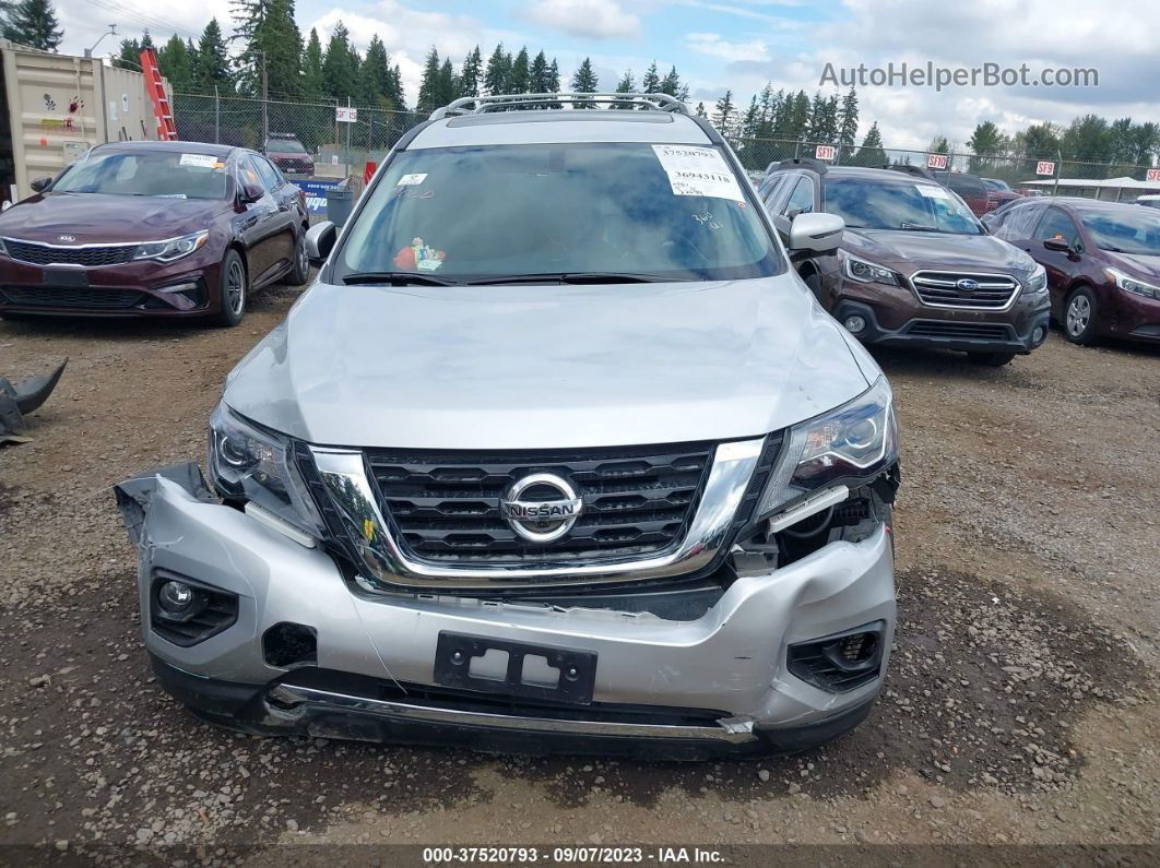 2020 Nissan Pathfinder Platinum Серебряный vin: 5N1DR2DM3LC576437