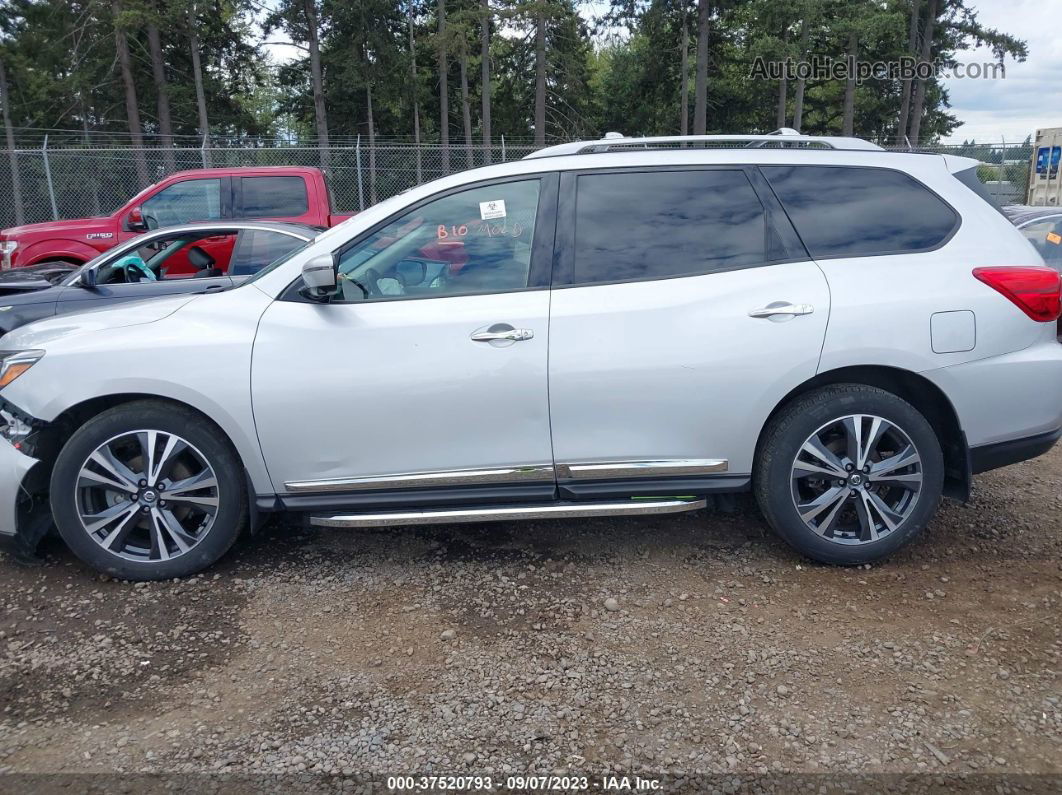 2020 Nissan Pathfinder Platinum Серебряный vin: 5N1DR2DM3LC576437