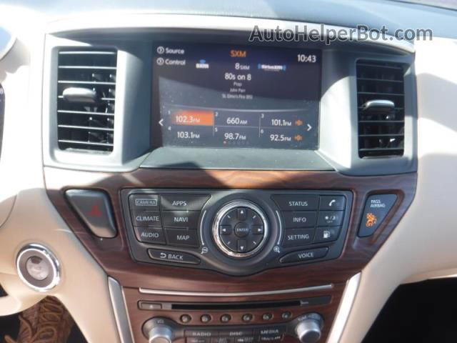 2020 Nissan Pathfinder Platinum White vin: 5N1DR2DM4LC640744