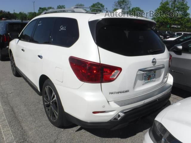 2020 Nissan Pathfinder Platinum Белый vin: 5N1DR2DM4LC640744