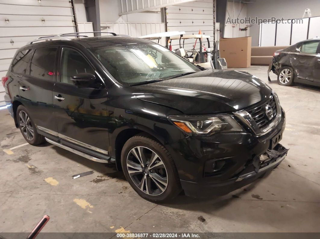 2020 Nissan Pathfinder Platinum 4wd Black vin: 5N1DR2DM5LC645502