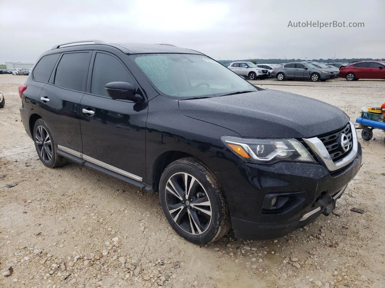 2020 Nissan Pathfinder Platinum Black vin: 5N1DR2DM6LC622102