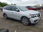 2017 Nissan Pathfinder S Silver vin: 5N1DR2MM0HC600104