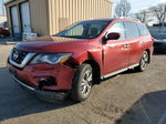 2017 Nissan Pathfinder S Red vin: 5N1DR2MM1HC611483