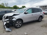 2017 Nissan Pathfinder S Серебряный vin: 5N1DR2MM1HC616831