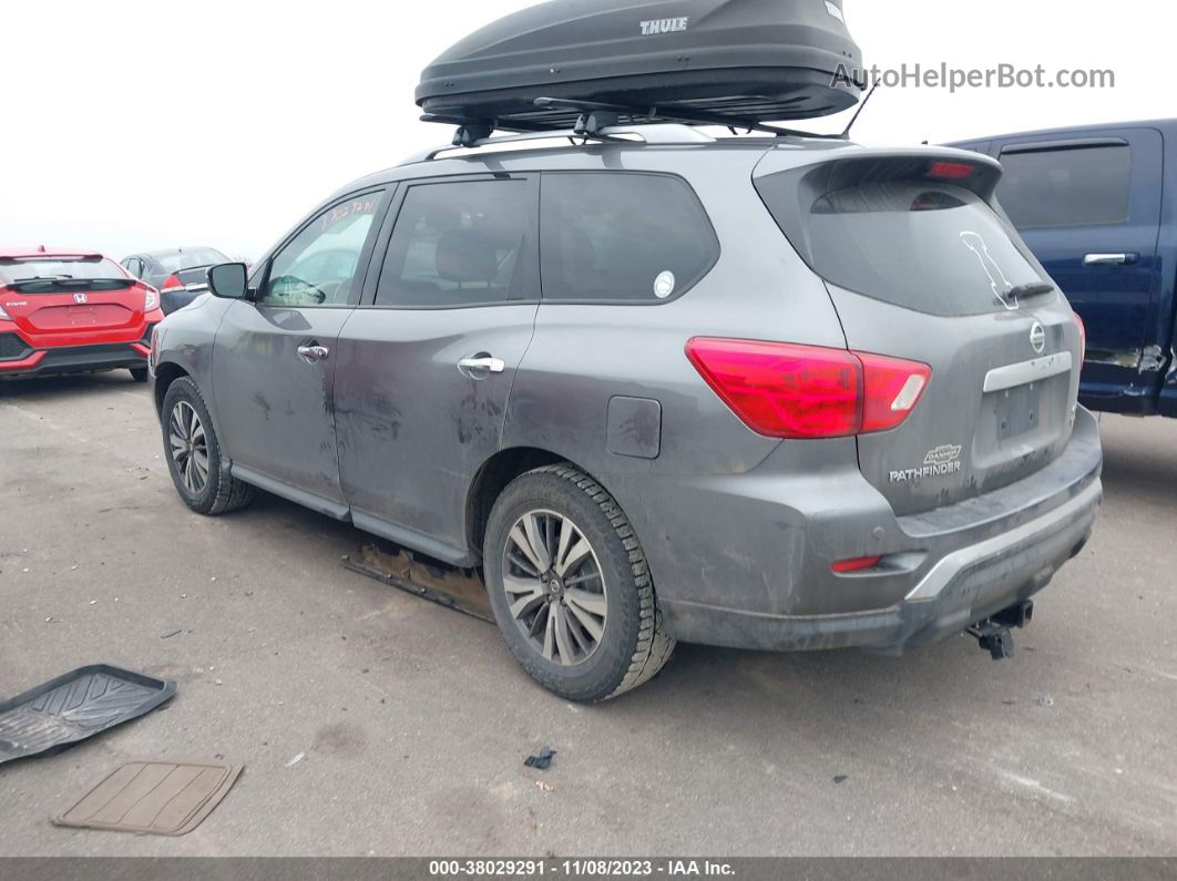 2017 Nissan Pathfinder Sv Gray vin: 5N1DR2MM1HC666564