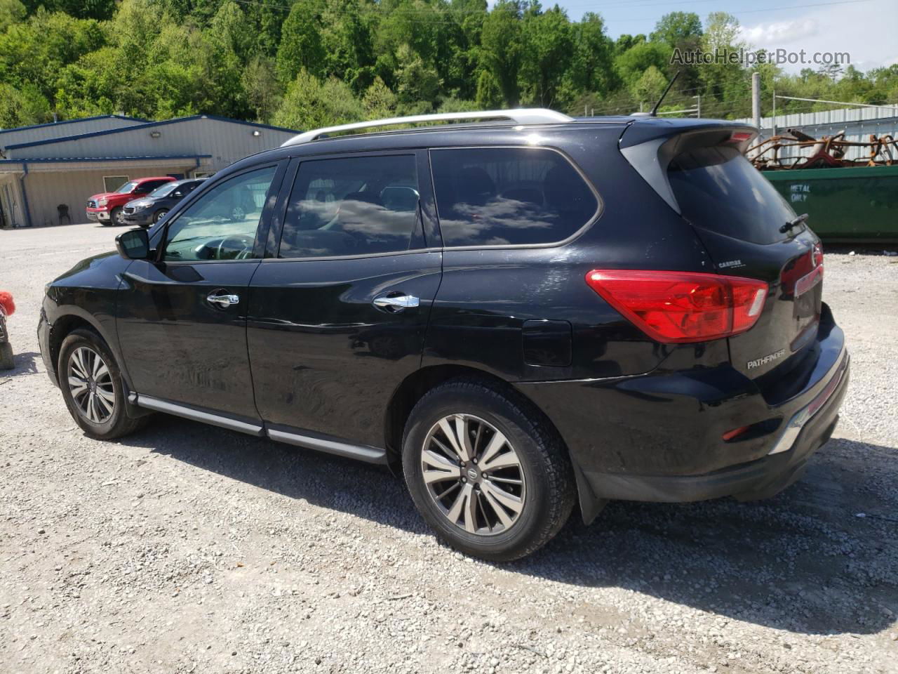 2017 Nissan Pathfinder S Black vin: 5N1DR2MM1HC912741