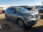 2017 Nissan Pathfinder S Серый vin: 5N1DR2MM2HC626445