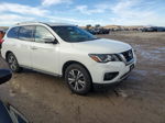 2017 Nissan Pathfinder S Белый vin: 5N1DR2MM2HC657047