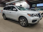 2017 Nissan Pathfinder S Silver vin: 5N1DR2MM2HC662300