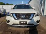 2017 Nissan Pathfinder S White vin: 5N1DR2MM2HC673216