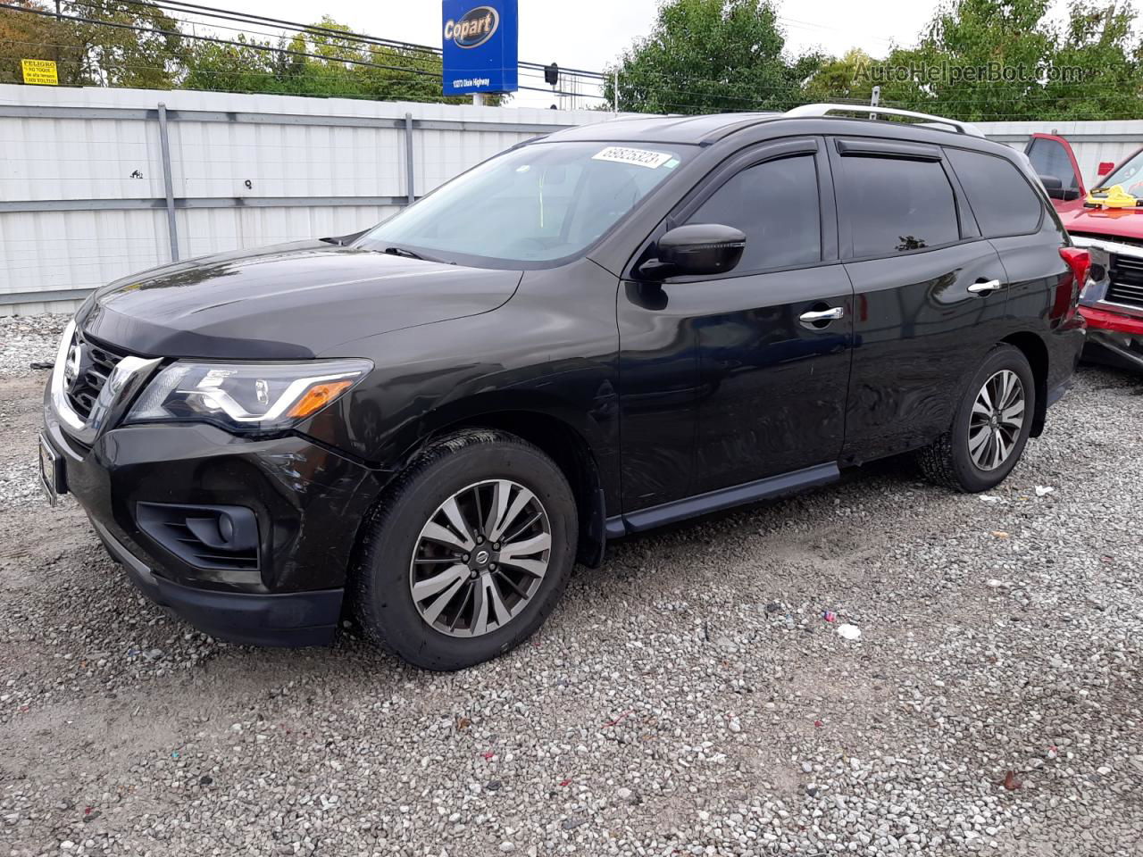 2017 Nissan Pathfinder S Green vin: 5N1DR2MM2HC699671