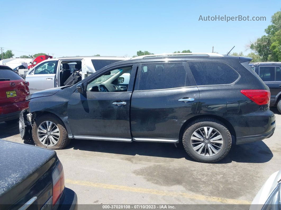 2017 Nissan Pathfinder Sv Черный vin: 5N1DR2MM3HC647658