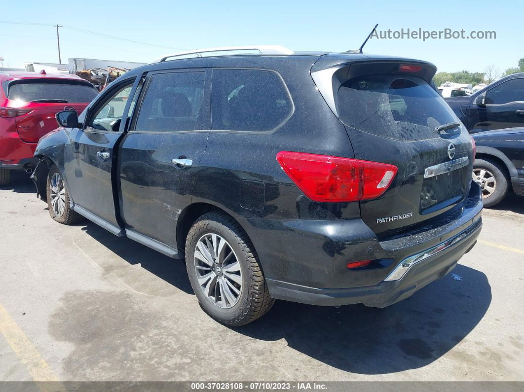 2017 Nissan Pathfinder Sv Черный vin: 5N1DR2MM3HC647658