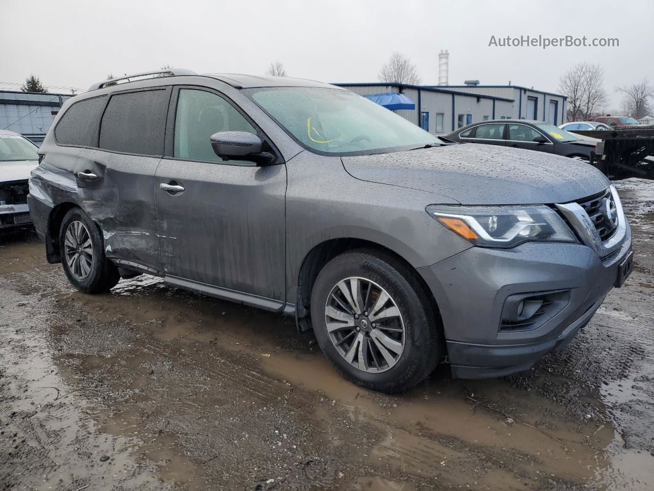 2017 Nissan Pathfinder S Gray vin: 5N1DR2MM3HC907962